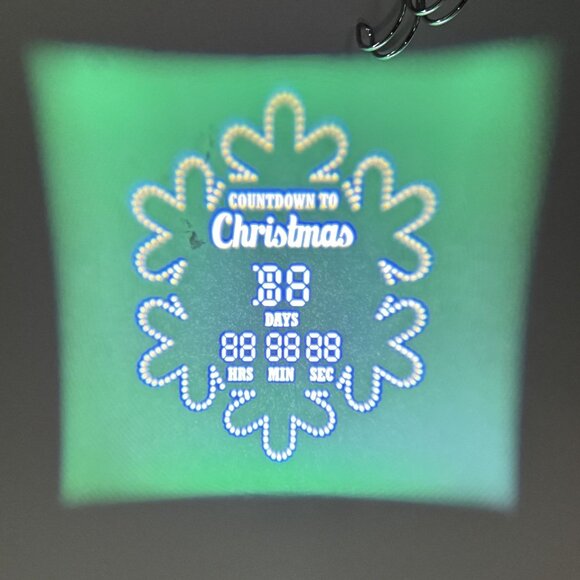 Gemmy SmartLights Countdown To Christmas Projector App-Controlled Bluetooth NEW - Picture 2 of 16